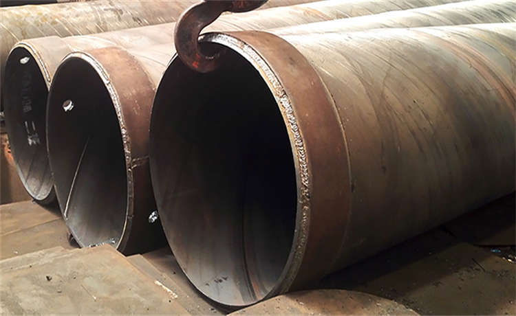 16mm鋼管樁廠，大口徑螺旋管廠家，鋼材場2820mm螺旋焊管，IPN8710給水防腐螺旋管